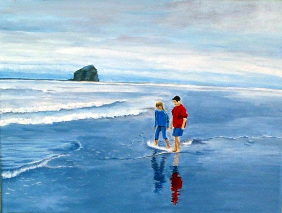 Pacific City Beach