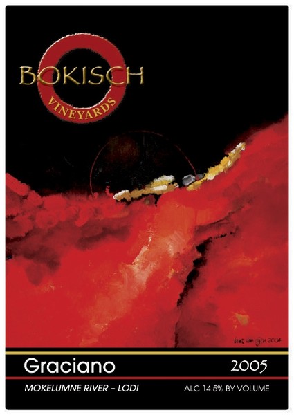 Bokish Vineyards Winelabel