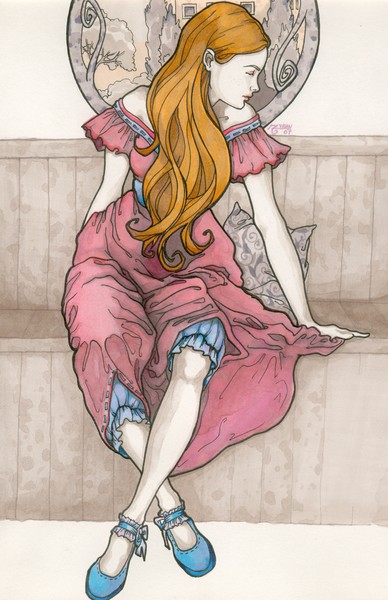 Sitting princess