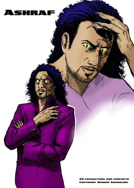XO Character Concept - Ashraf