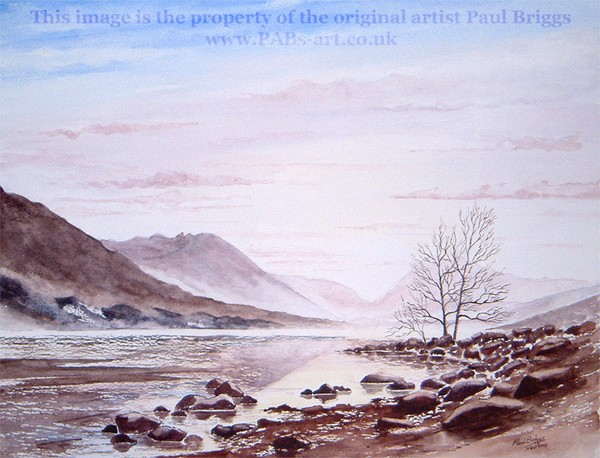 Sunrise at Grassmere
