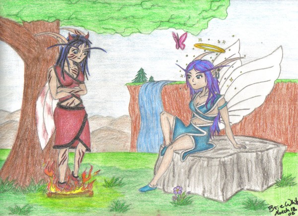 Demon & Angel