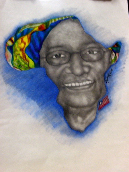 First Female President of Liberia Ellen Johnson Si