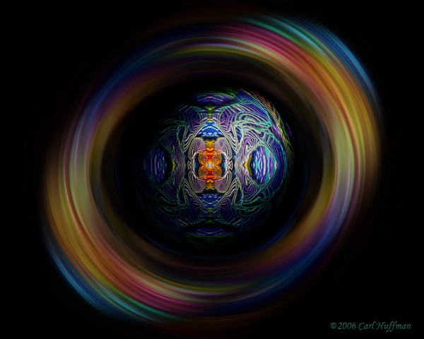 Blue Jewel In Space