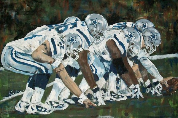 Dallas Cowboys Football Lineup