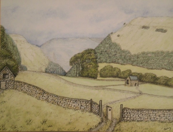 Yorkshire dales scene