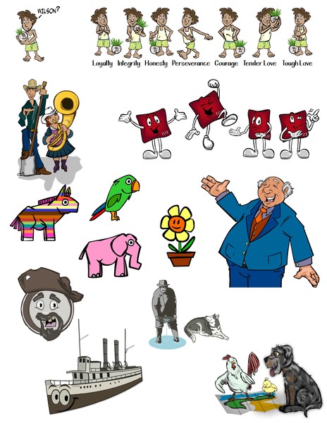 Characters Page 7