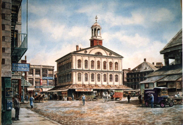 Boston: Faneuil Hall ca. 1912