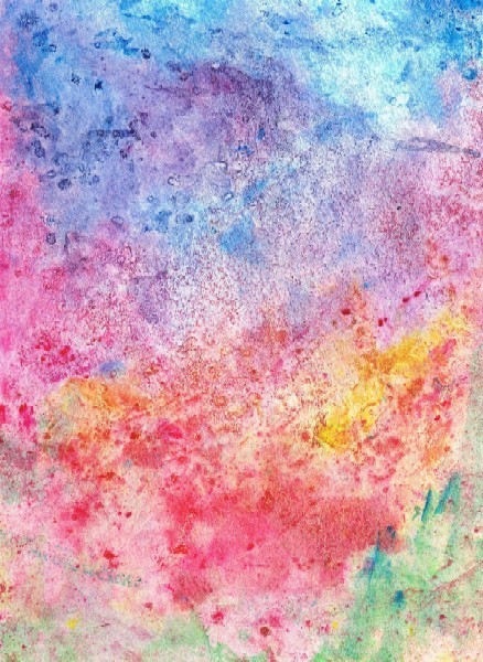 Abstract Pastel Rain