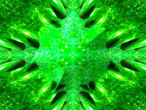 Misty Green Jewel