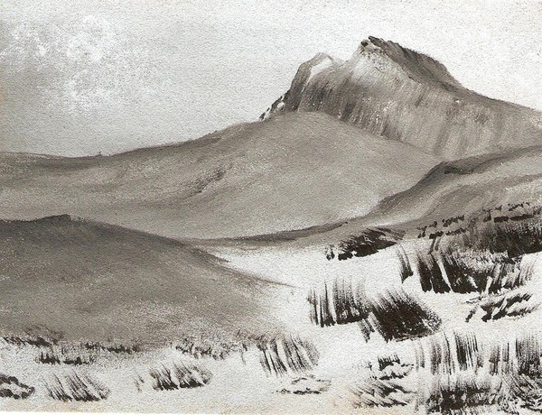 Winter at Scotts Bluff