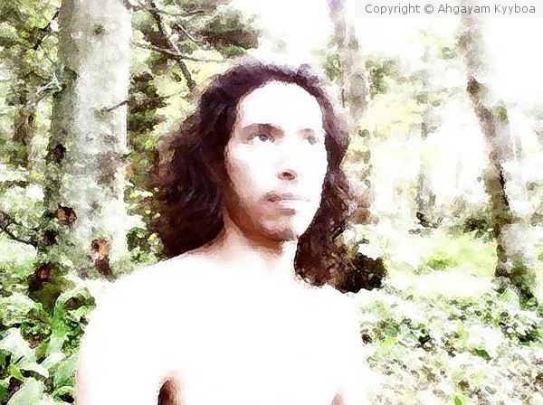 Kyyboa Ahga meditation in the Forest