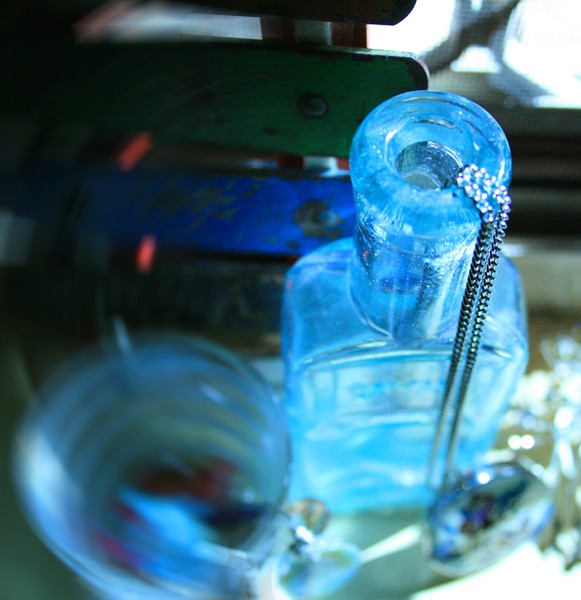 'blue bottle'