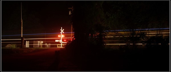 Train lights at 70 MPH