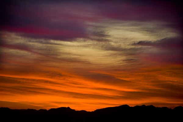 Paint Brush Sunrise