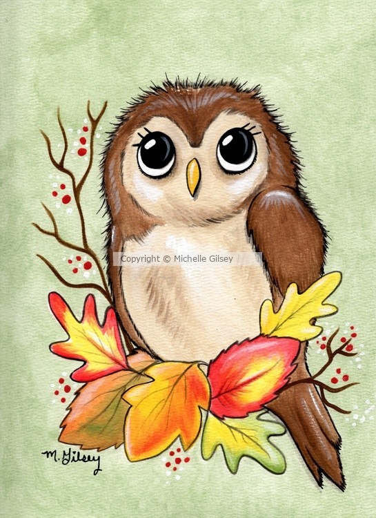 Autumn Owl 
