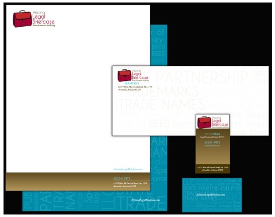 Arizona Legal Briefcase Identity Package