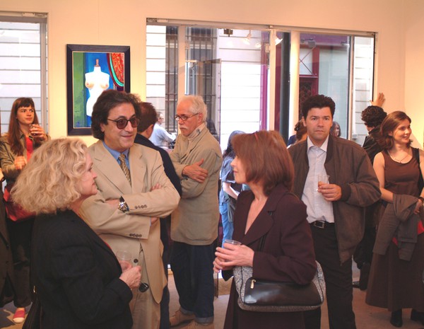 Inauguration of my Expo .paris 2003