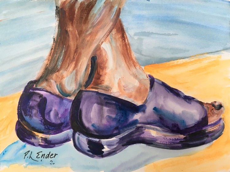 Purple Shoes