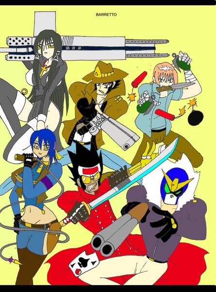 Space Western Action Manga
