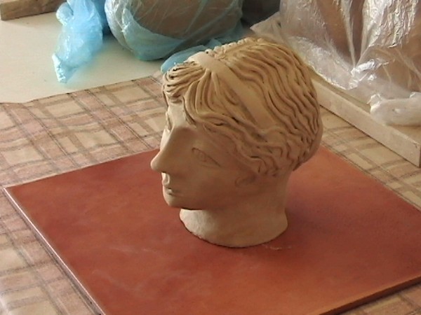 Head of a girl