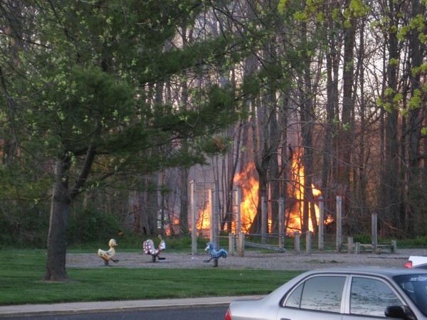 fire at the apartments