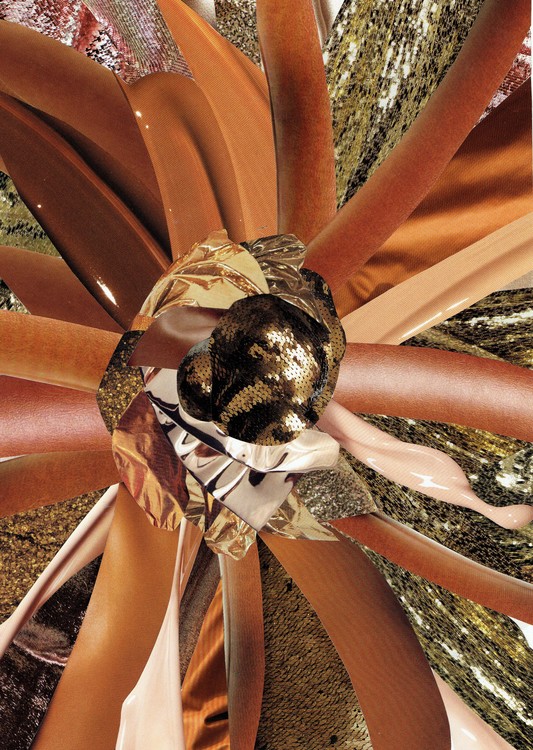 Knot in brown 