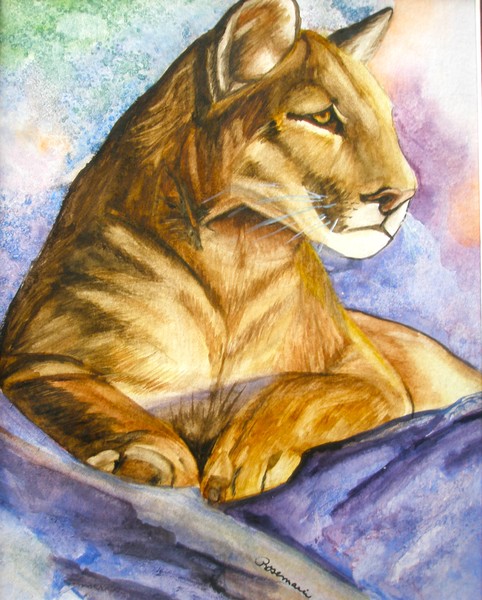 Waiting Lion