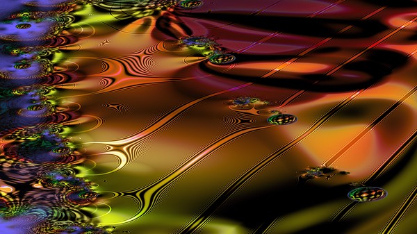 Journey through a fractal landscape #2