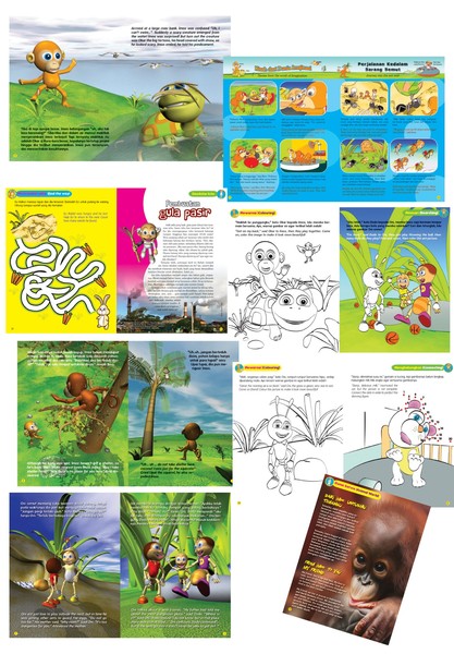 children magazine pages