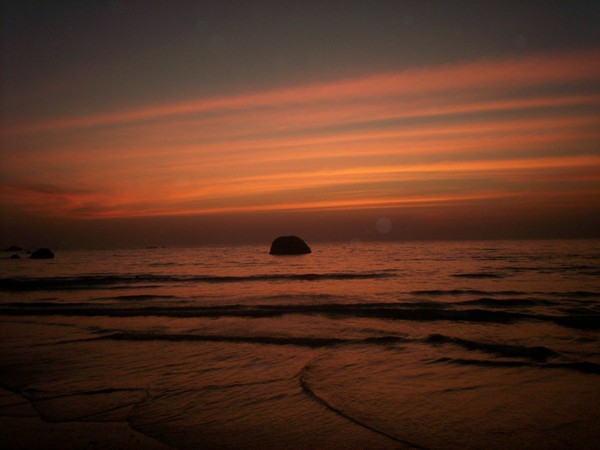 Sunset in Palolem (Goa)