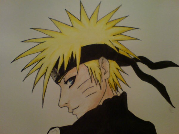 naruto watercolor