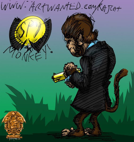 Spy Monkey!