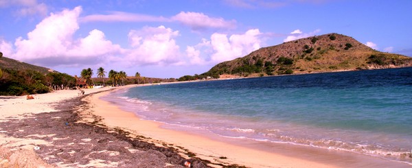 Cockelshell Beach in January