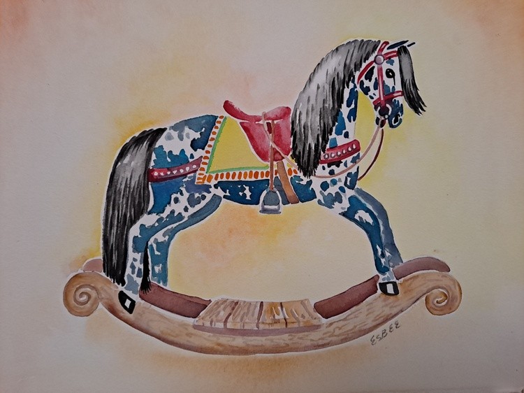 PINTO ROCKING HORSE