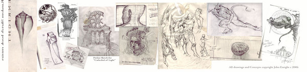 pages from a sketchbook...or two.