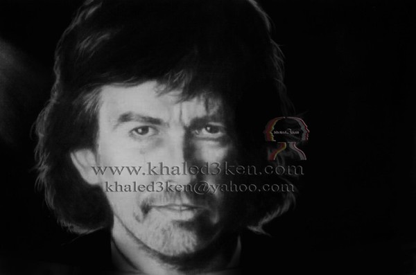 DRAWING PORTRAIT JOHN LENNON AND BEATLES LIFE STORY AND MARK DAVID CHAPMAN KHALED3KEN (33)
