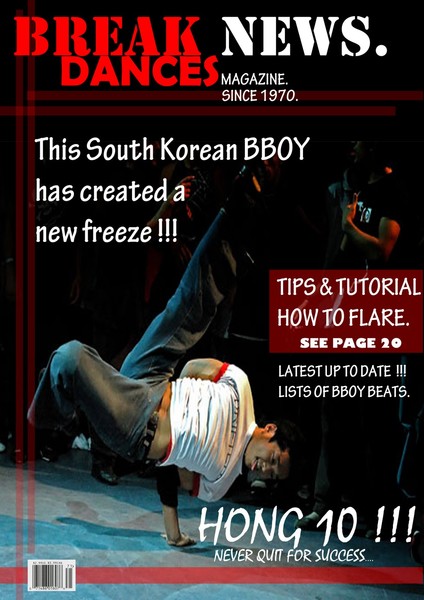 Adobe Photoshop - (Magazine's cover design)