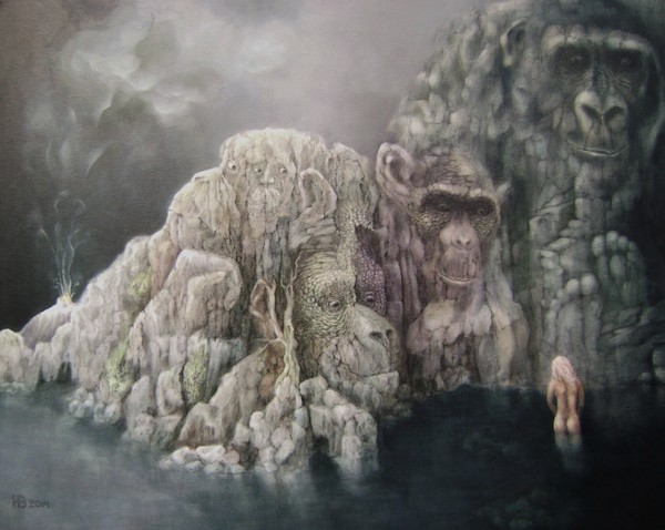 The bather