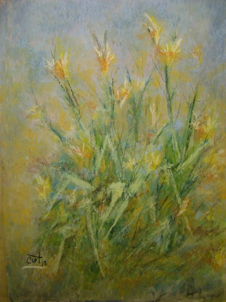 abstract floral revisited. sold!