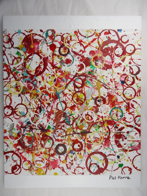 Red Bubbles 012