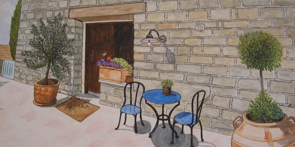 Cyprus Courtyard