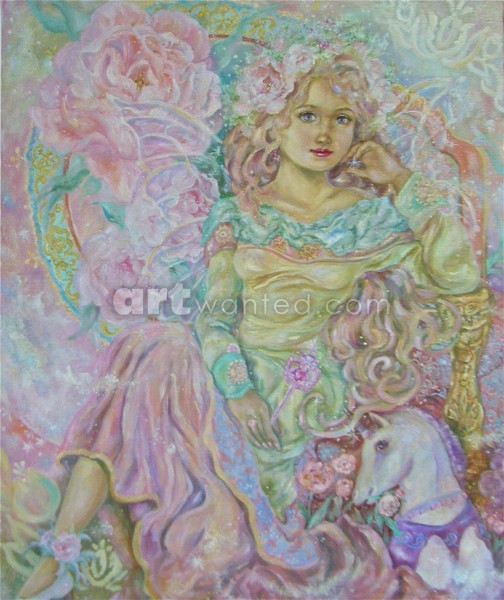 Yumi Sugai. The fairy of the pink tulip.