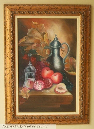 Mesa com Frutas