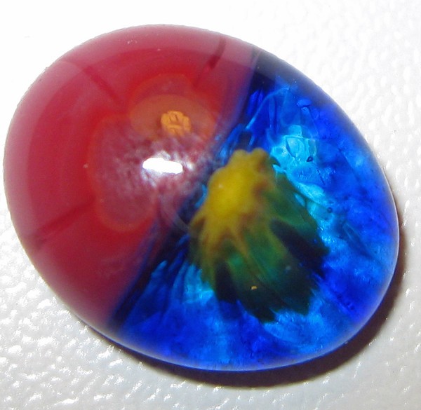 Fused Glass: Oval Accidental Merge
