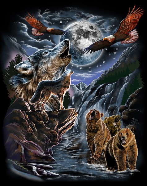 ODM Wolves & Nature