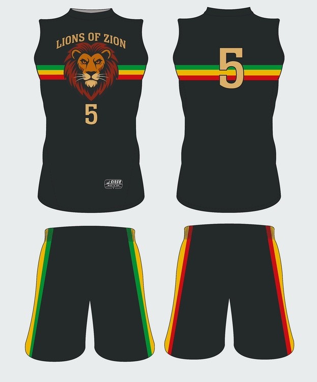 Lions Of Zion Flag Football Uniform 