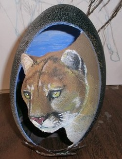 mt lion/ emu egg