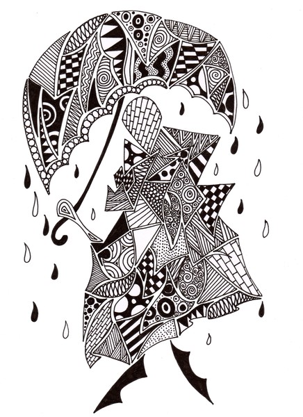 doodling in the rain