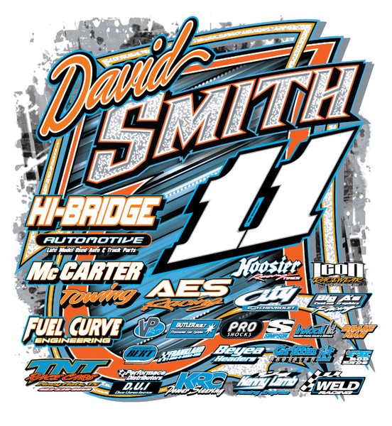 2012 David Smith Late Model Driver back